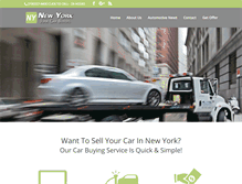 Tablet Screenshot of newyorkjunkcars.com